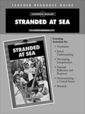 cover image of Stranded at Sea Teacher Resource Guide